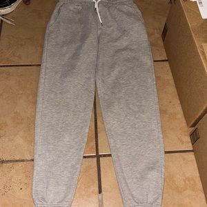 Gray sweatpants from Forever 21
